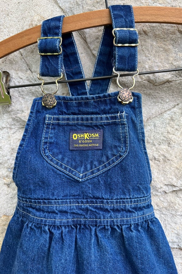 Oshkosh denim sales overall dress