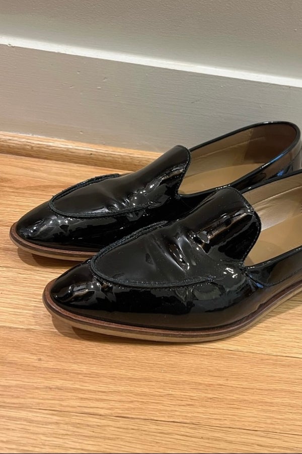 Everlane store patent loafer