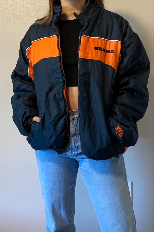 Vintage 1990s Chicago Bears NFL Game Day Turbo Sportswear Puffer Jacke –  LOST BOYS VINTAGE