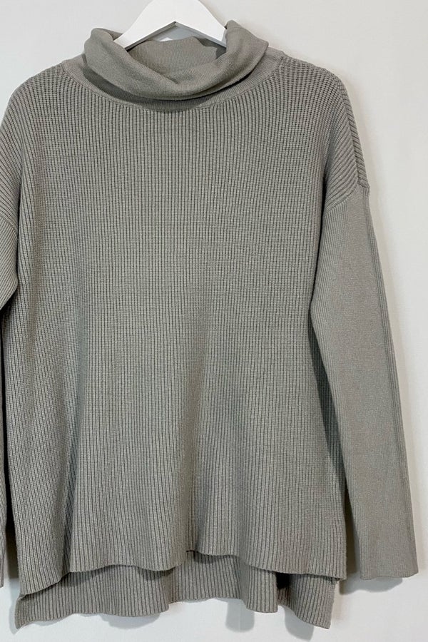 Cyrus cowl neck clearance sweater