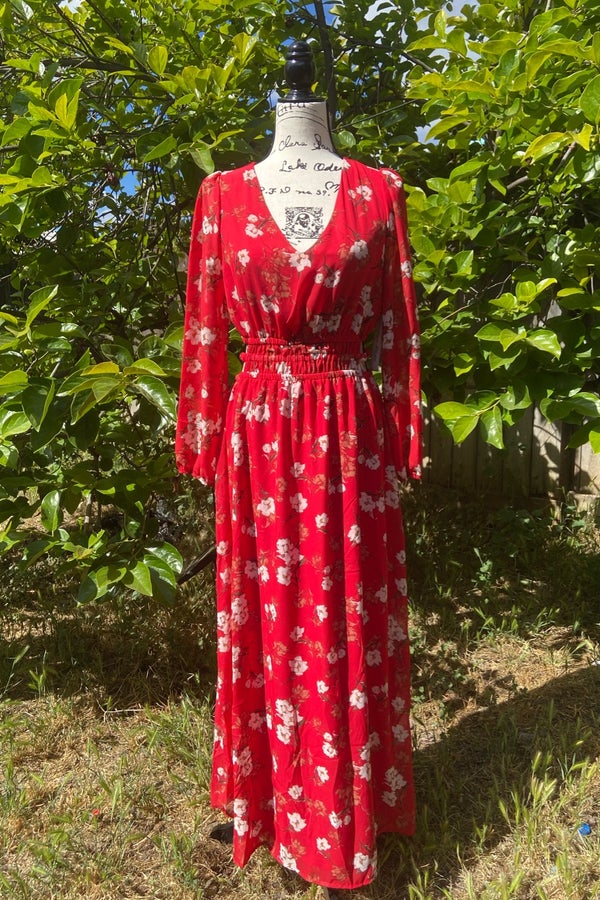 Indigo rose 2025 maxi dress