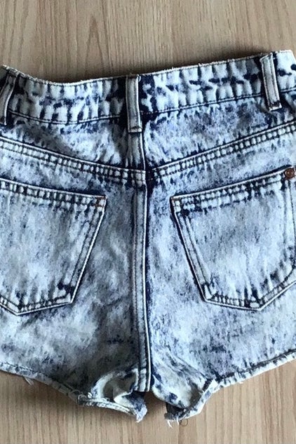 size 0 jean shorts