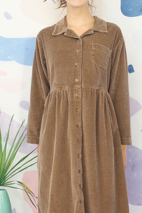 Vintage corduroy clearance dress