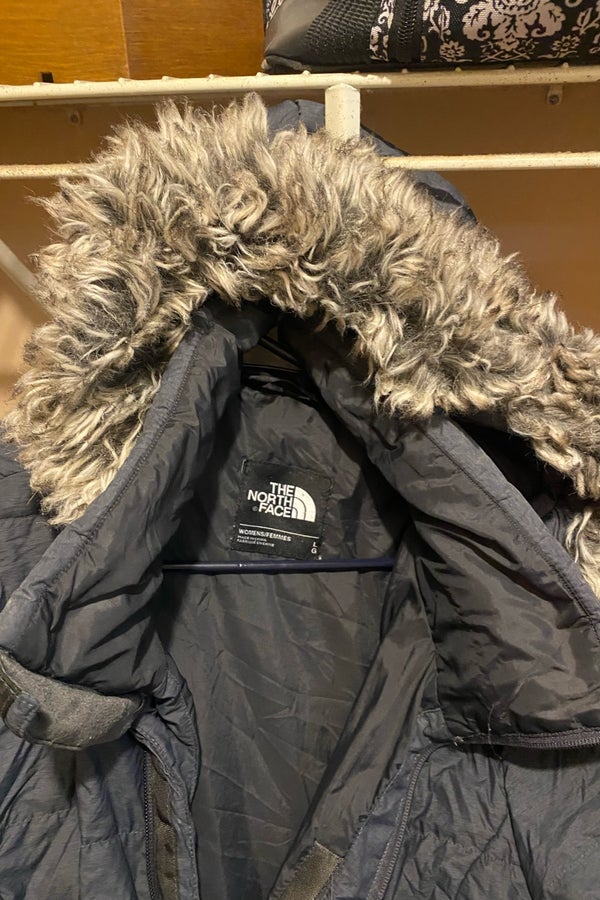 The North Face as fur lined hooded puffer coat | Nuuly Thrift