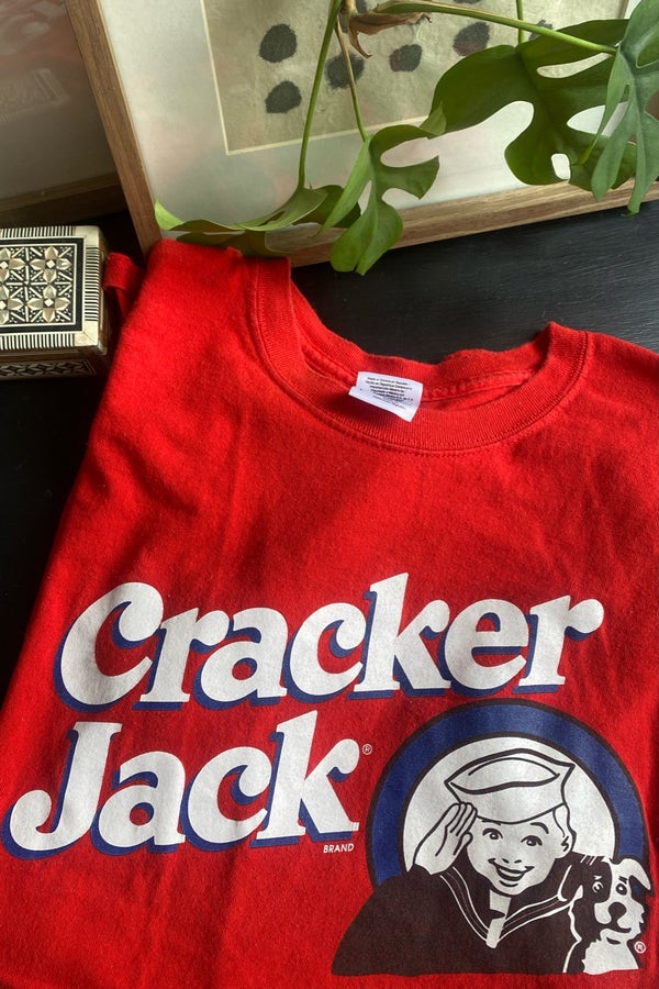 Vintage Red Cracker Jack T Shirt | Nuuly Thrift