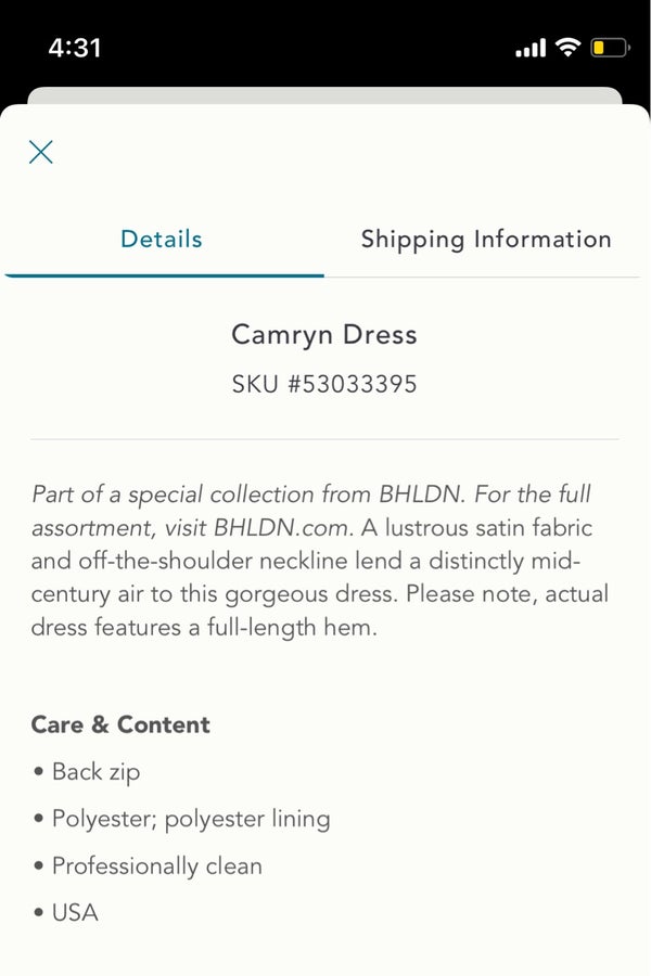 Camryn 2024 dress bhldn