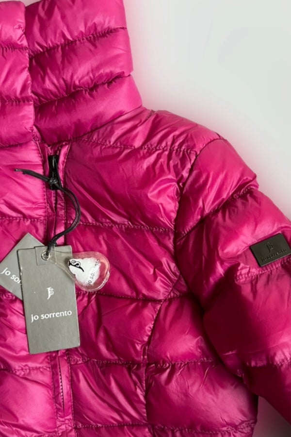 Fuchsia best sale puffer jacket