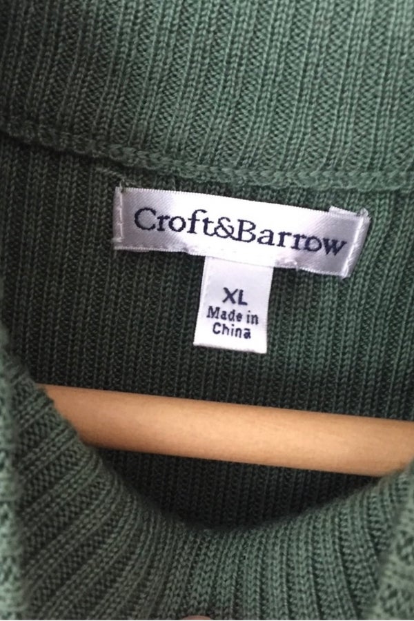 croft & barrow mock turtleneck