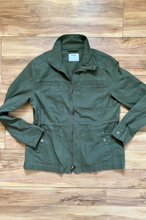 Army green jacket hot sale old navy