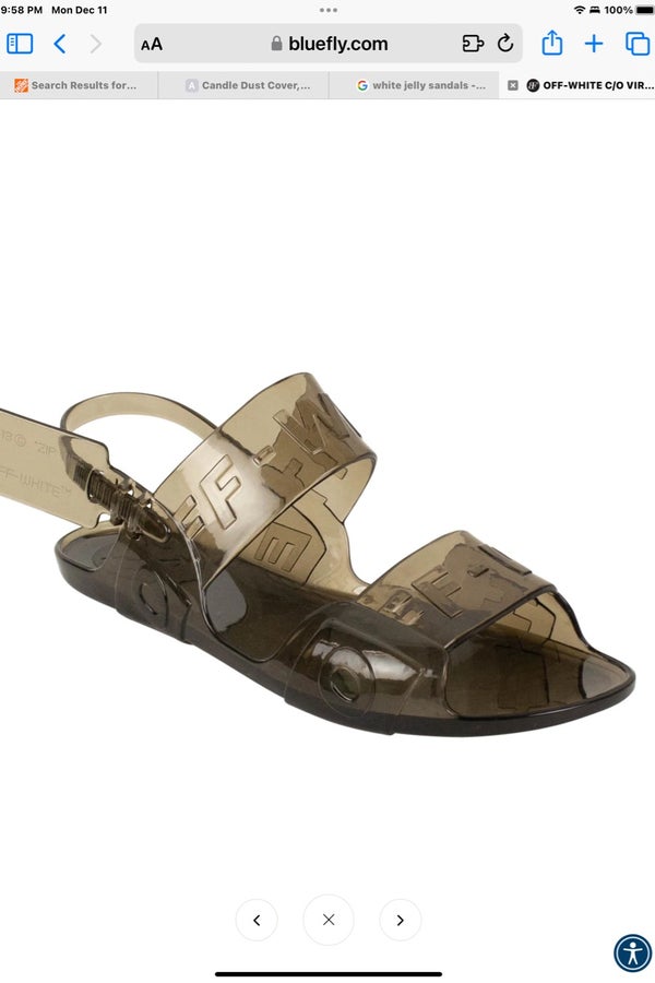 Zip tie jelly sandal sale