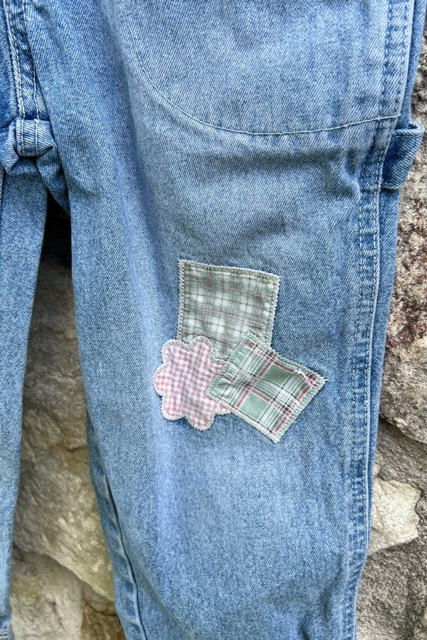 Vintage 90s gap denim overalls girls XS 4/5