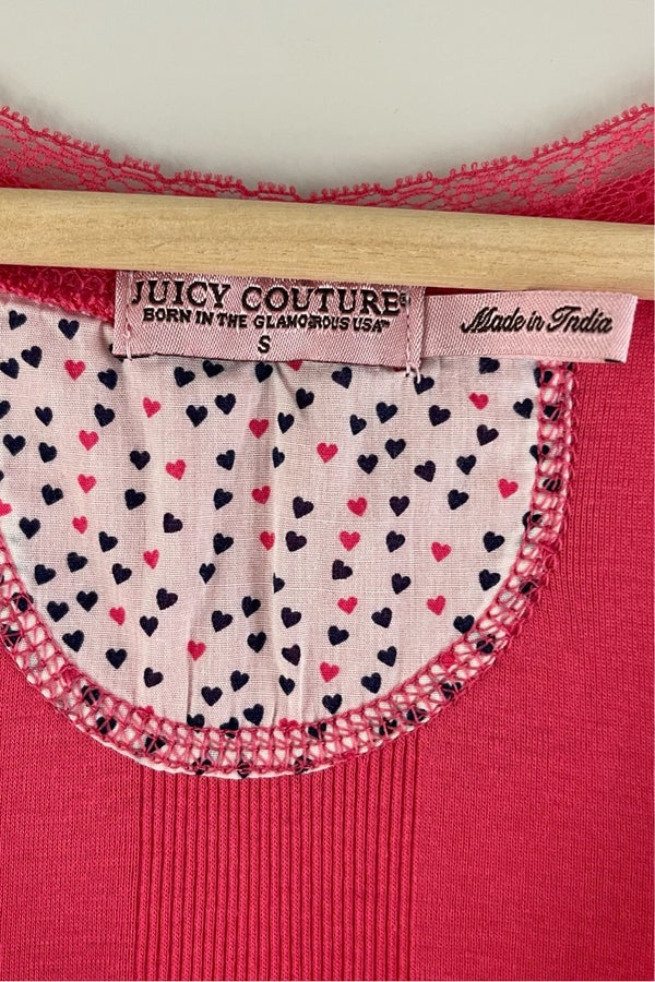 Stunning Red Lace Bodysuit by Juicy Couture