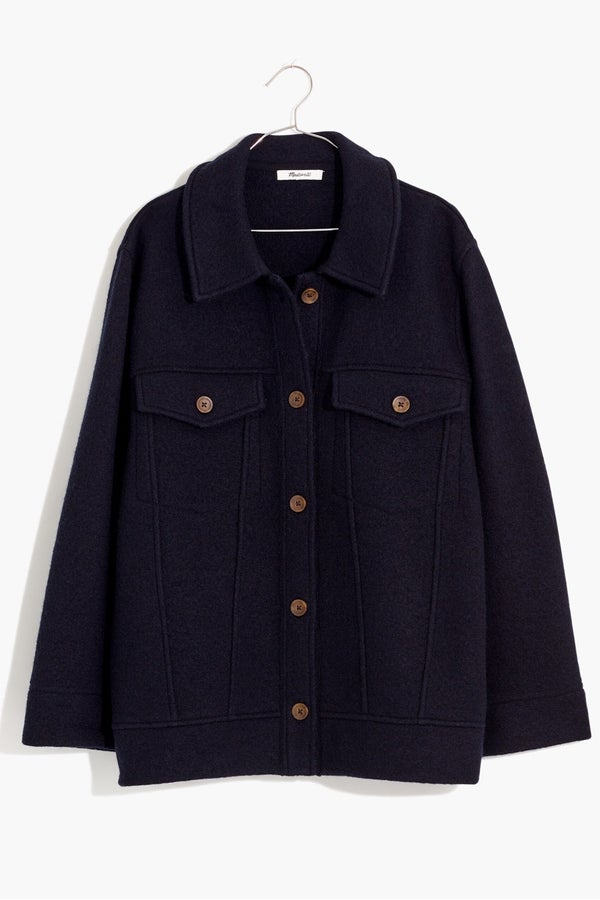 Boiled Wool Bridgman Sweater-Jacket