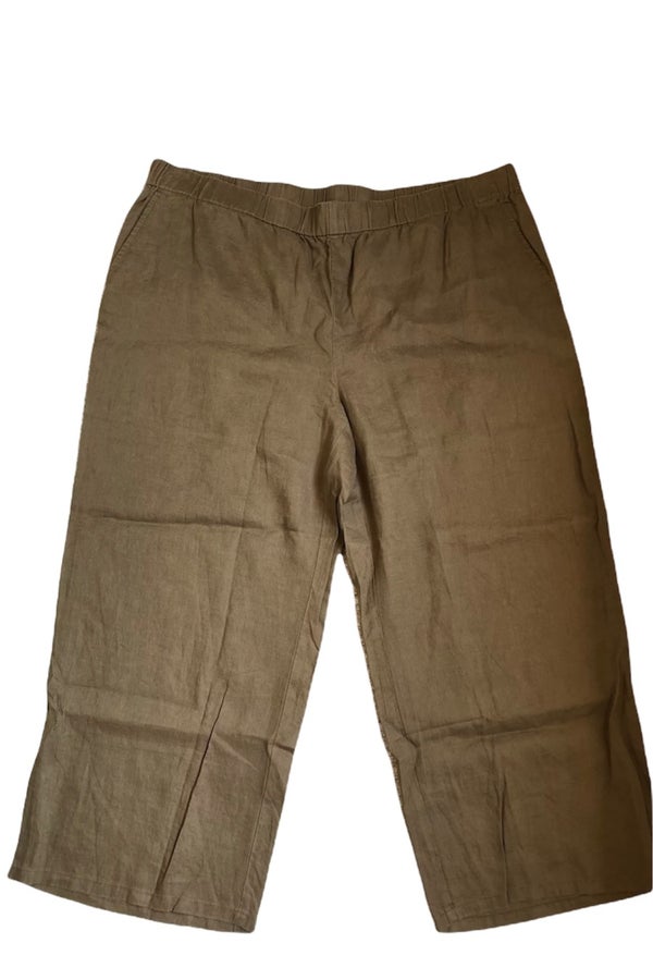 Organic Linen Straight Pant