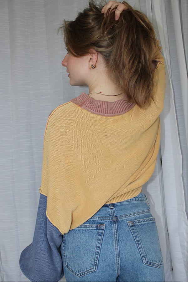 Urban outfitters colorblock outlet sweater