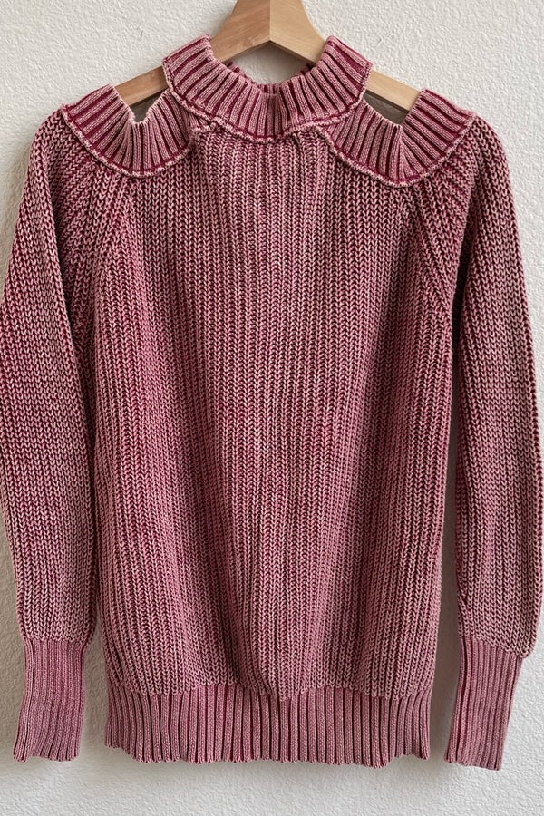 Free people half outlet moon bay sweater