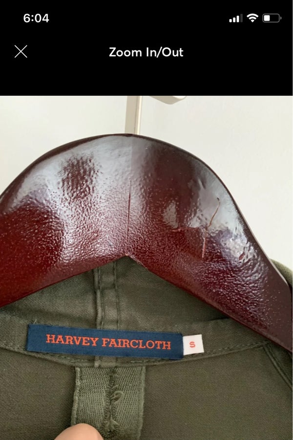 Harvey Faircloth faux fur parka