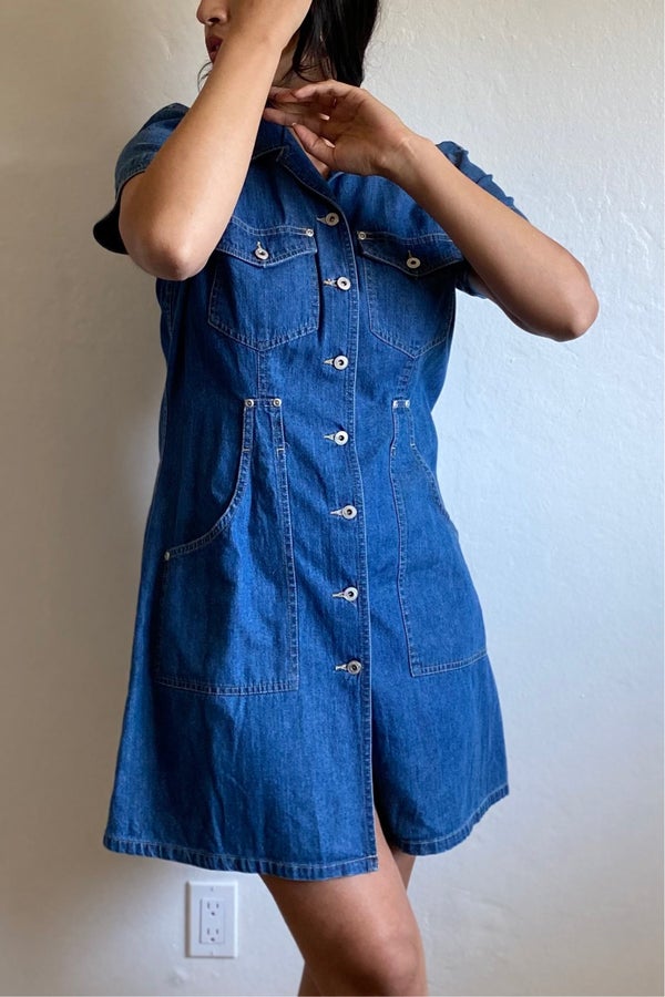 Liz claiborne hot sale denim dress