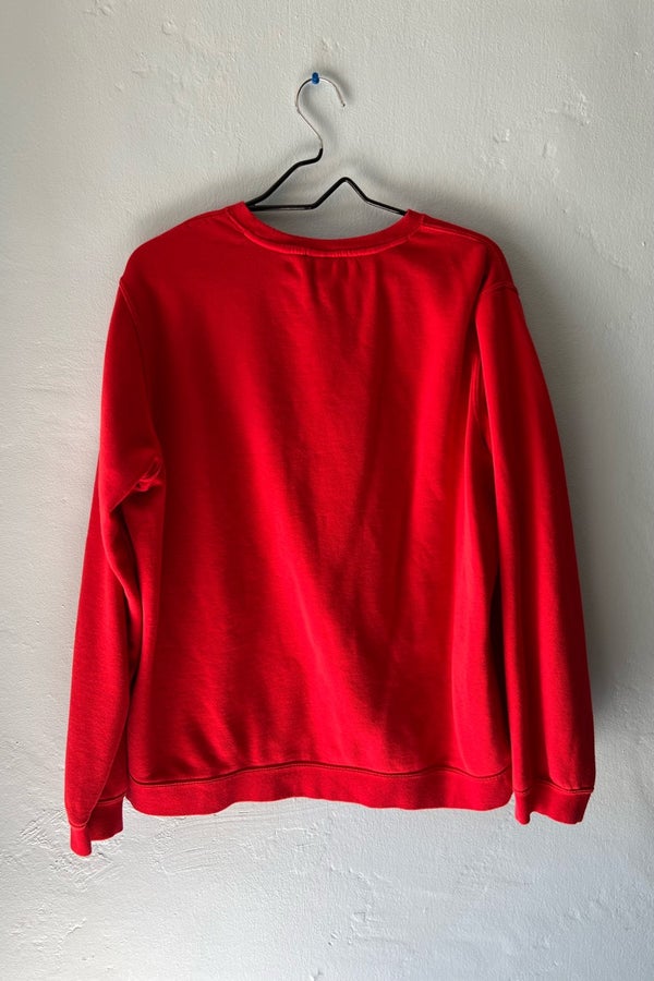 Nike vintage red cheap sweatshirt