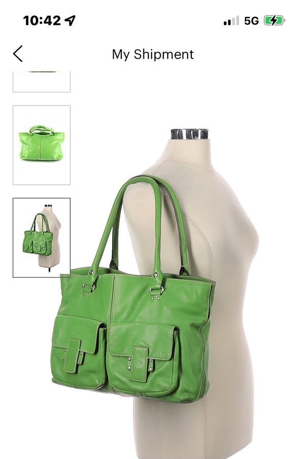 Radley The Nutcracker Handbag leather green - H3188056-SPRUCE