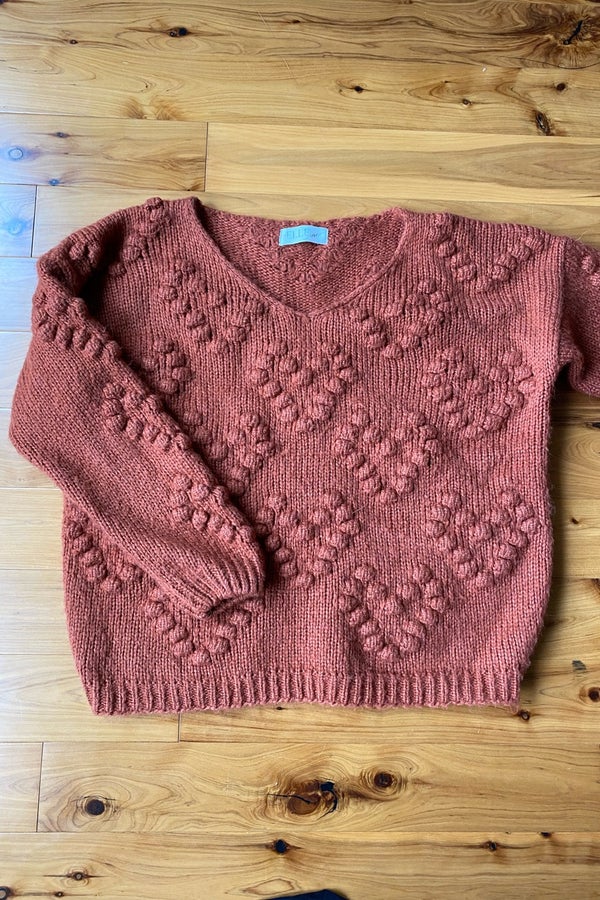 Cozy Heart Sweater