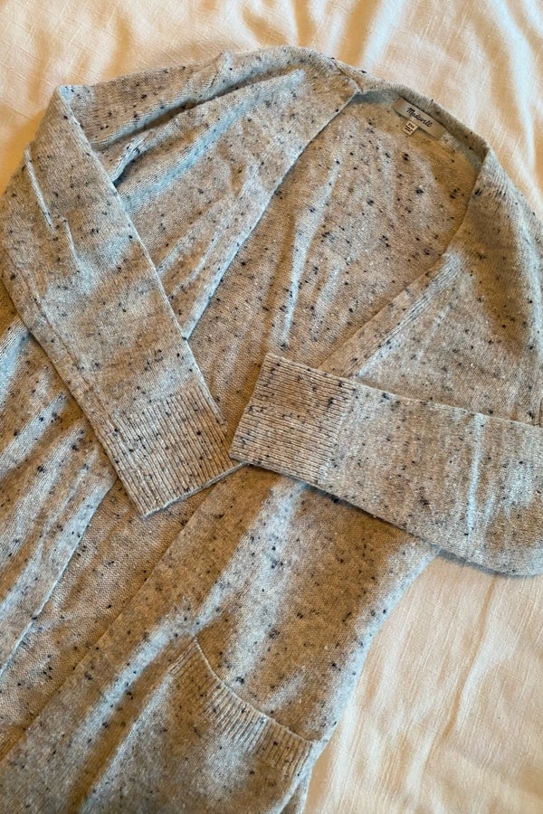 Madewell donegal kent cardigan on sale sweater