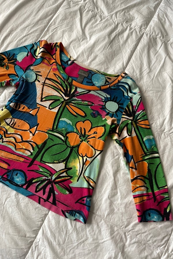Y2K Tropical Vacation Top | Nuuly Thrift