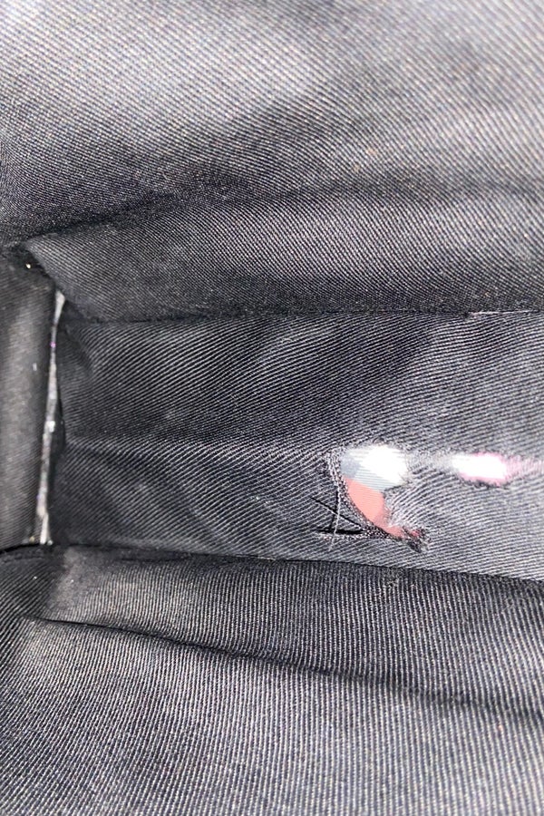 BURBERRY Blue Label Nova Check Shoulder Bag Pouch Canvas Red Auth th2241  Cloth ref.478775 - Joli Closet