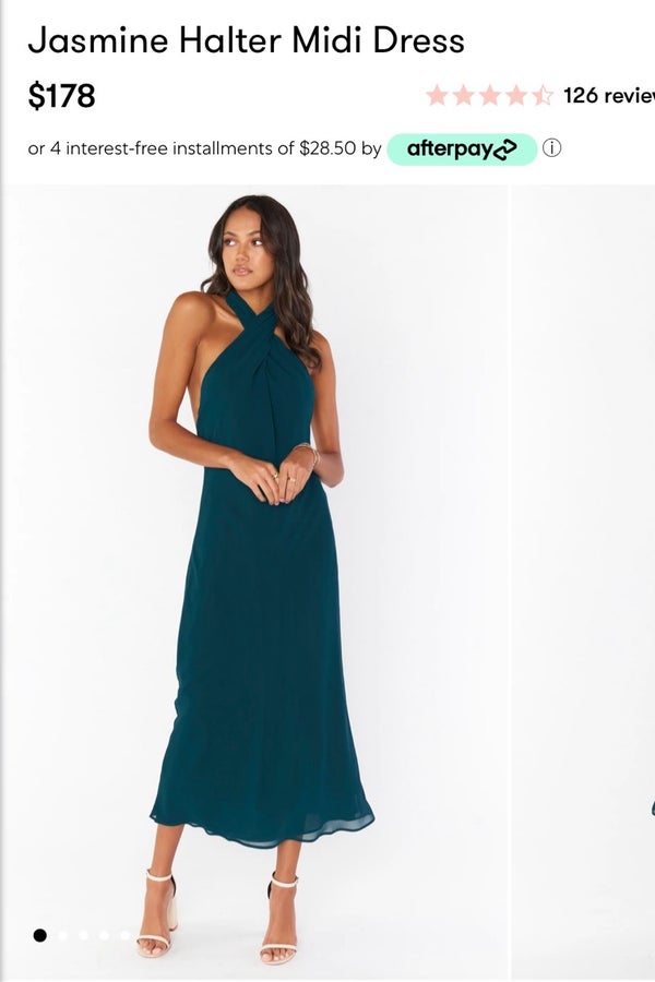 Jasmin Halter Midi Dress | Nuuly Thrift