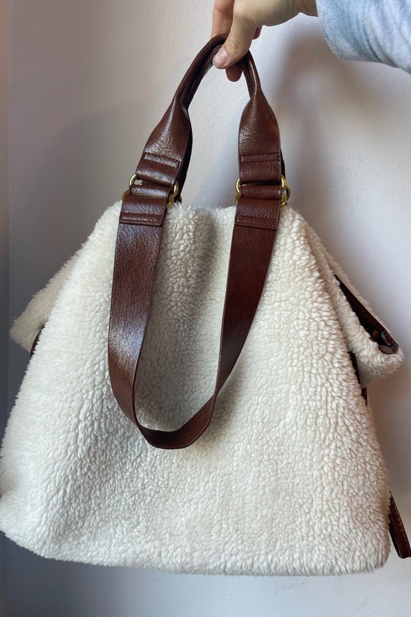 Time To Travel Weekend Sherpa Tote • Impressions Online Boutique