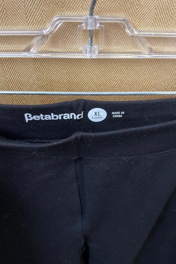 Betabrand Dress Pant Yoga Pants Boot-Cut Classic