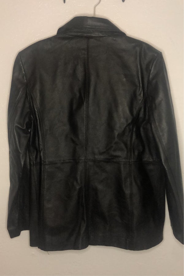 new york & company leather jacket