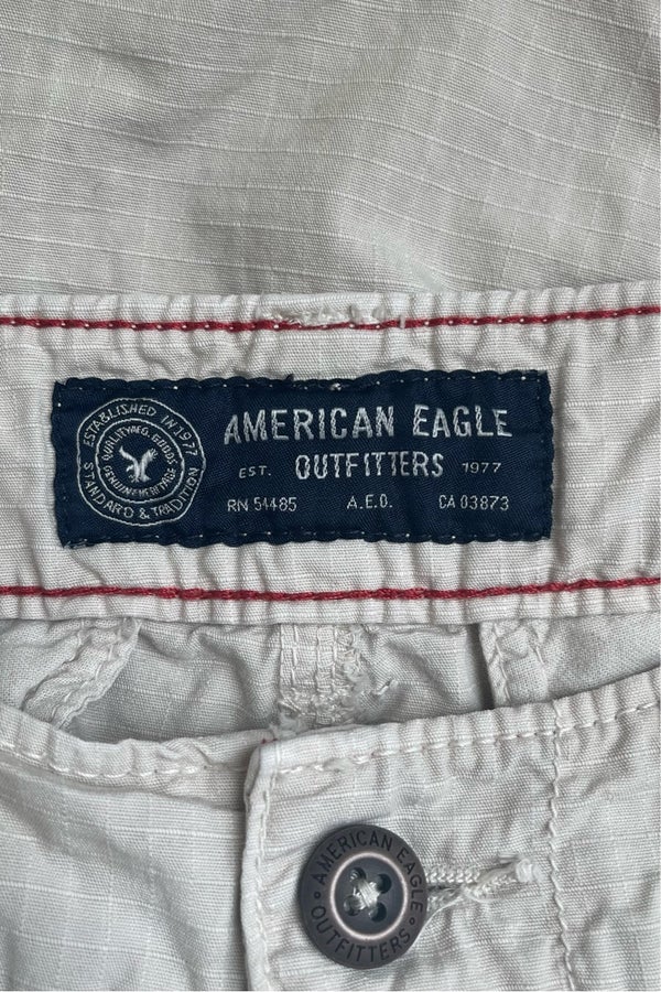 American eagle longboard hot sale khaki shorts