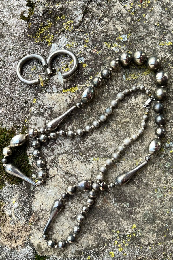 Carol Dauplaise Organic Flat Bead Necklace at Von Maur