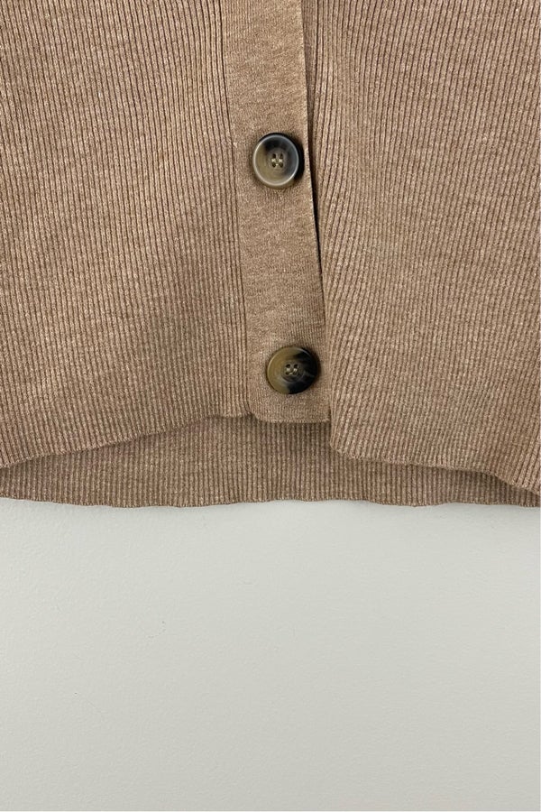 Zara button up sweater hot sale