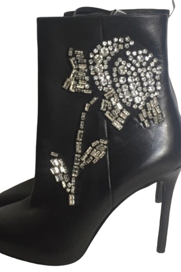 Skulptur Dyrke motion Whitney Michael Kors Viera Black leather booties | Nuuly Thrift