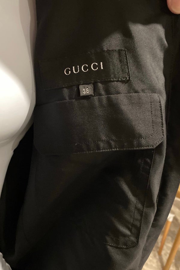 Vintage gucci clearance bomber jacket