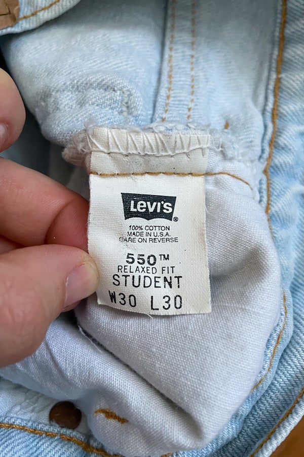 Vintage Levi's 550 jeans orange tab relaxed loose | Nuuly Thrift