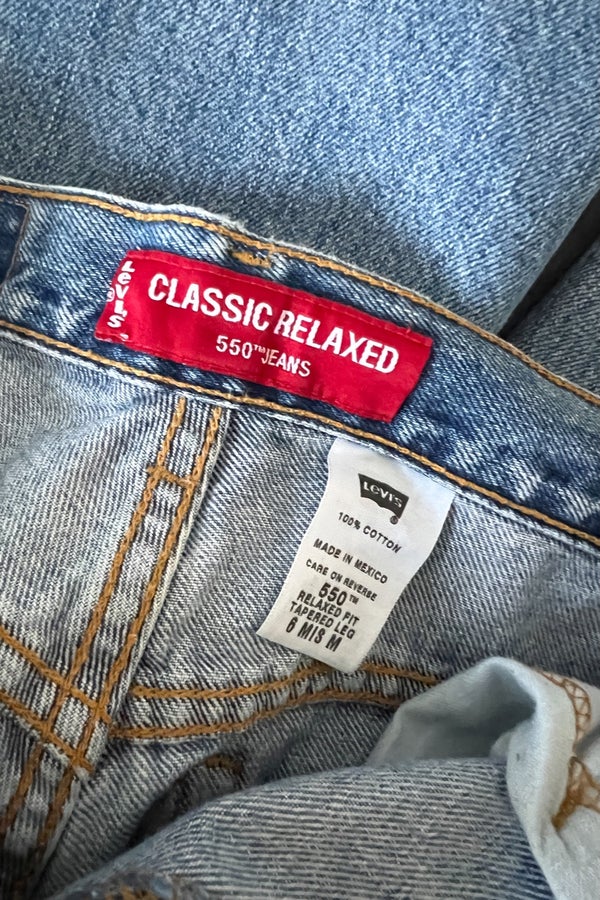 classic relaxed 550 jeans