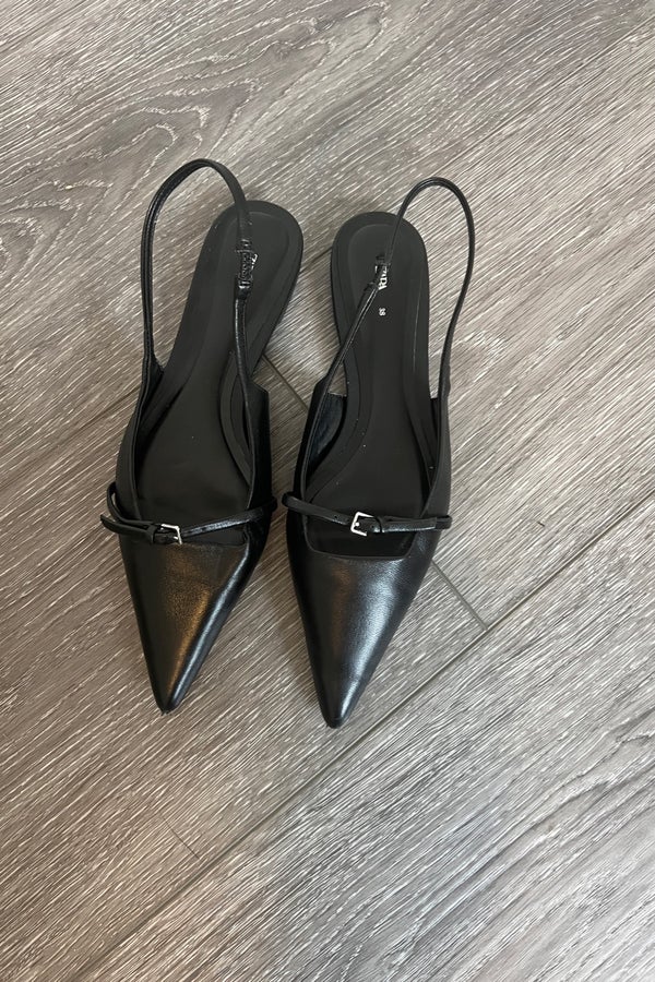 Zara slingback outlet flats