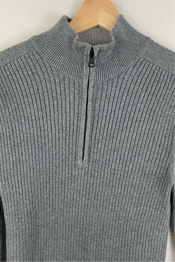 Express half hot sale zip sweater