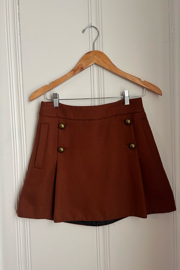 Express 2024 brown skirt