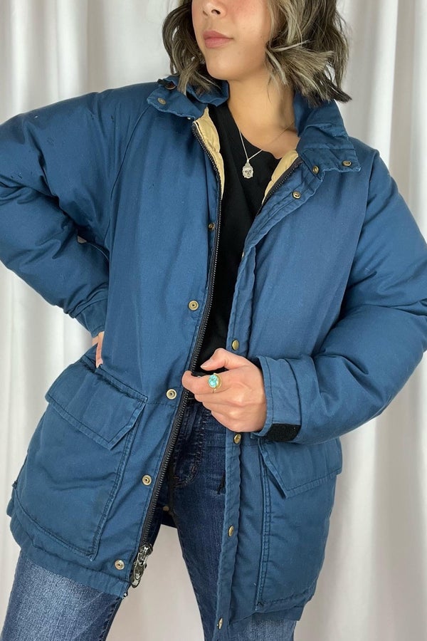 Vintage Camp 7 made in Boulder, CO down jacket sz | Nuuly Thrift