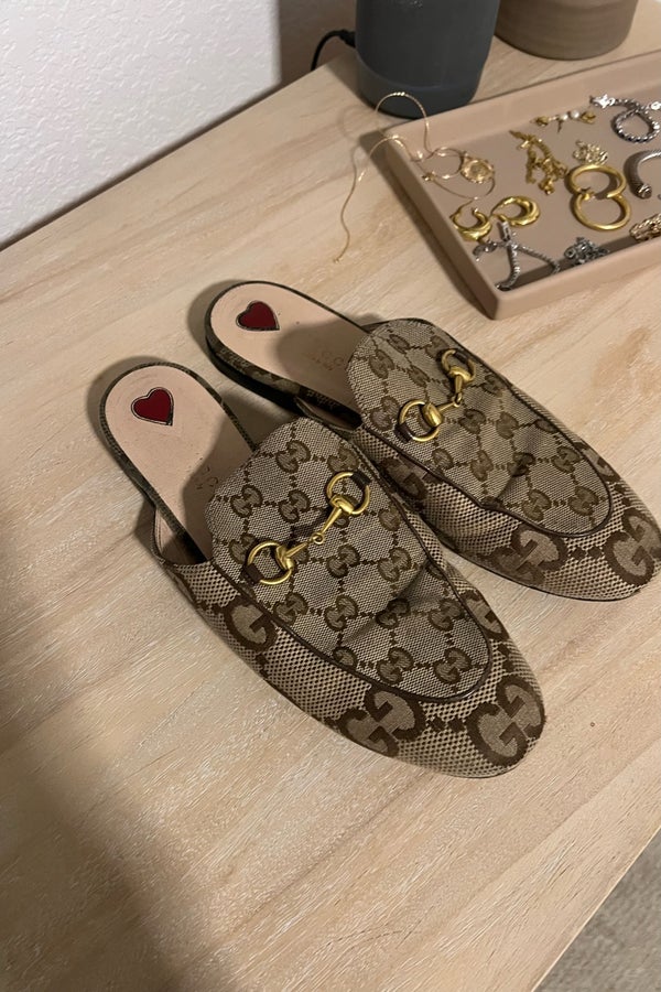 Gucci Women's jumbo GG Princetown slipper