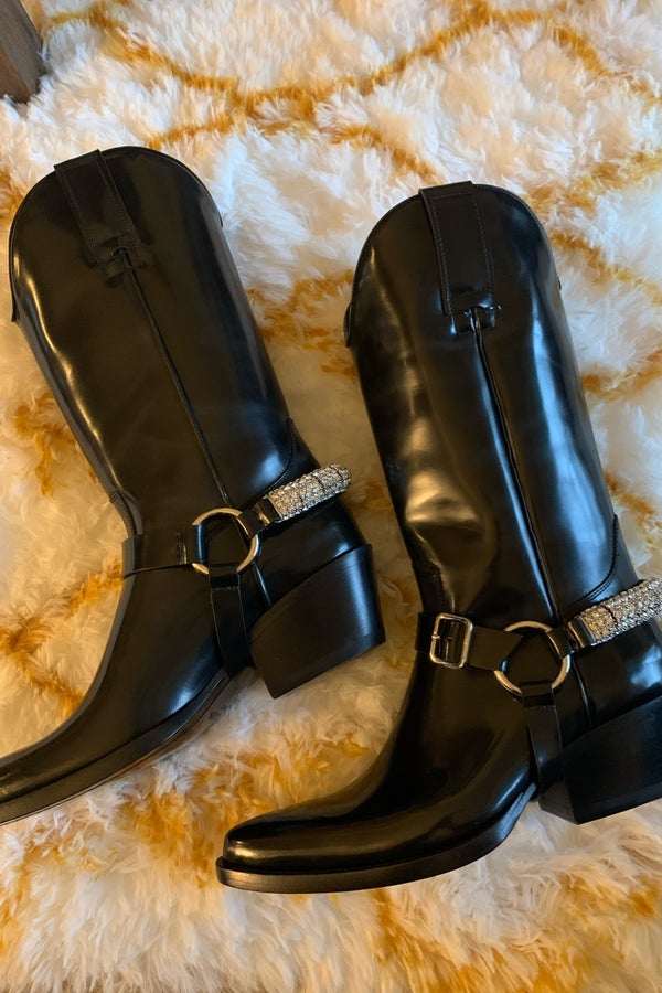 Raf Simons x Calvin Klein western boots