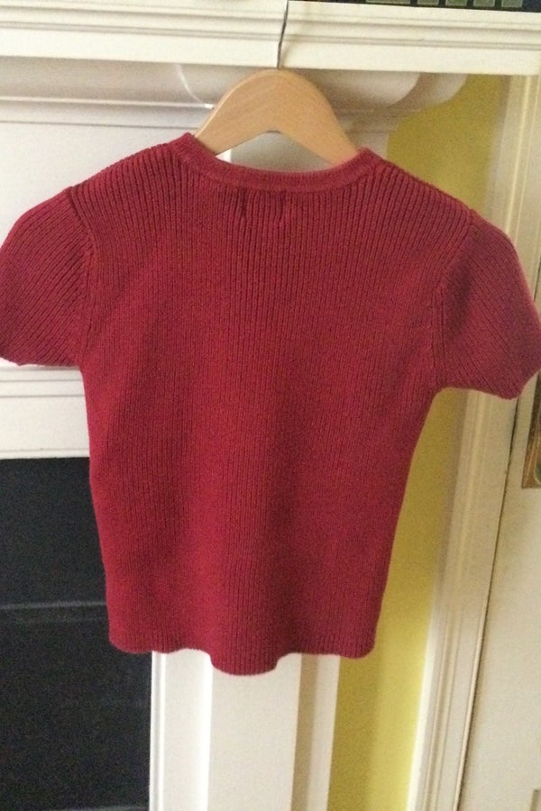 gap short sleeve sweater