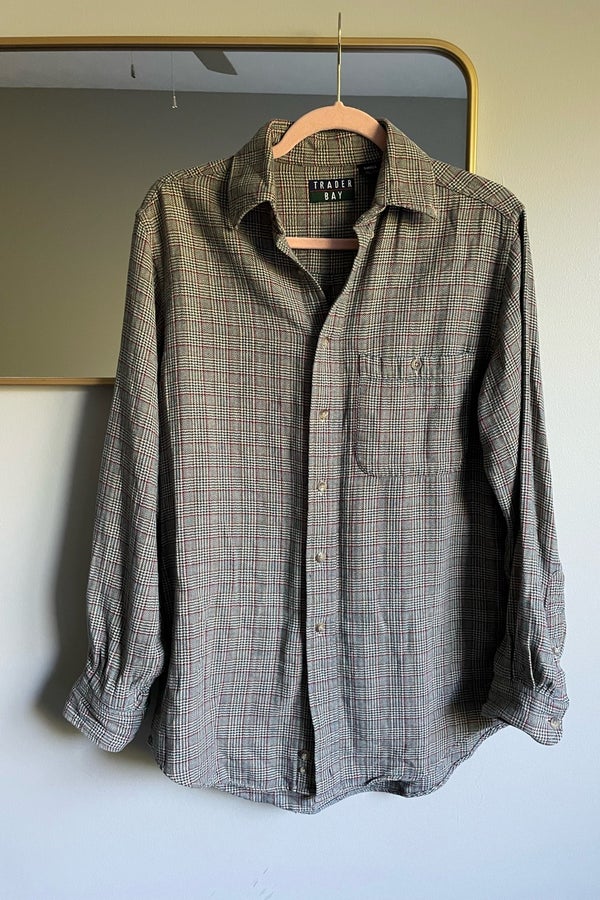 Vintage Neutral Flannel | Nuuly Thrift
