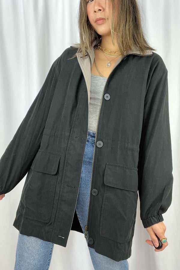 Kristen blake black on sale coat