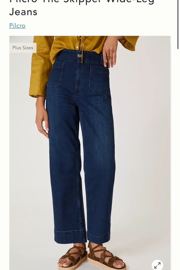 ANTHROPOLOGIE PILCRO WIDE LEG SKIPPER 