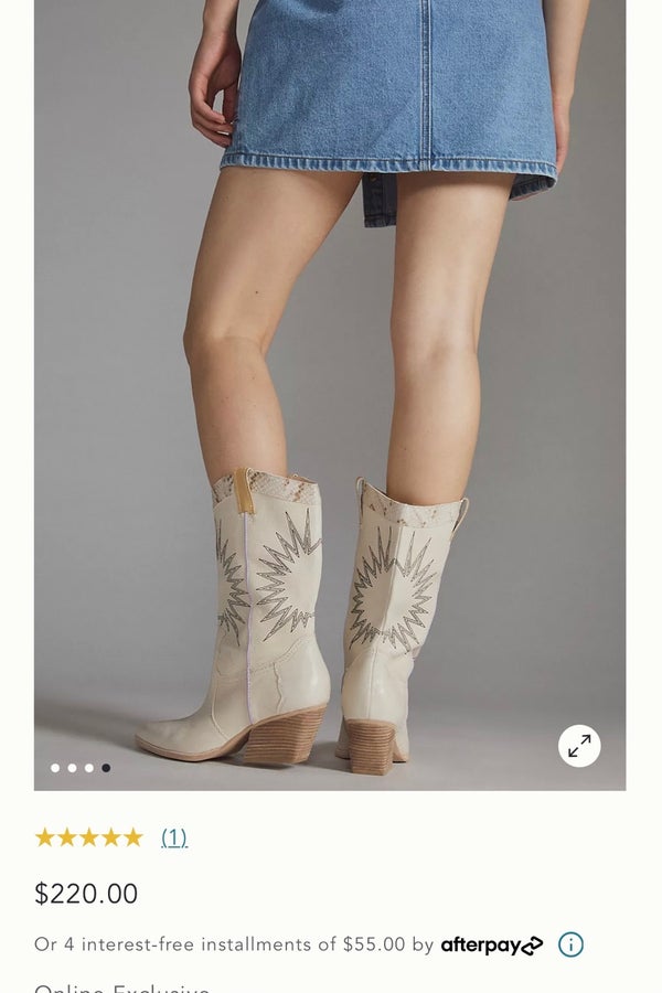 Free People Western Boots